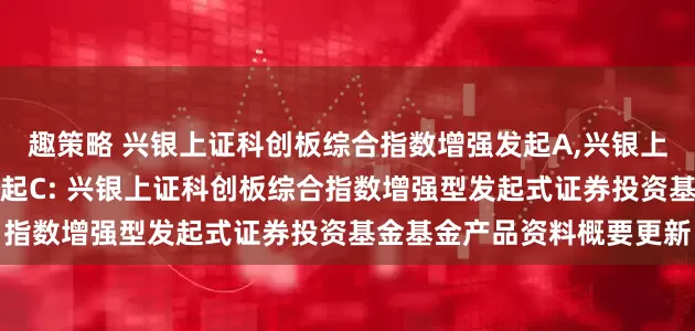 趣策略 兴银上证科创板综合指数增强发起A,兴银上证科创板综合指数增强发起C: 兴银上证科创板综合指数增强型发起式证券投资基金基金产品资料概要更新