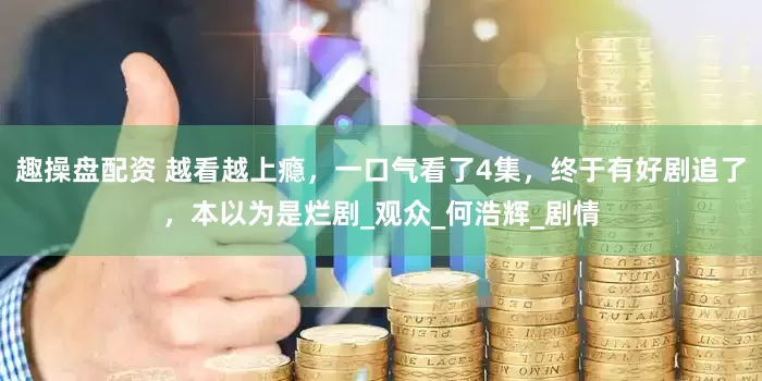 趣操盘配资 越看越上瘾，一口气看了4集，终于有好剧追了，本以为是烂剧_观众_何浩辉_剧情