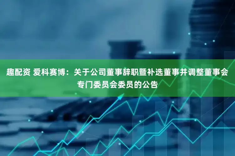 趣配资 爱科赛博：关于公司董事辞职暨补选董事并调整董事会专门委员会委员的公告
